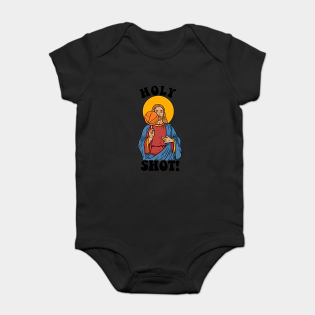 Holy Shot Baby Bodysuit by dumbshirts